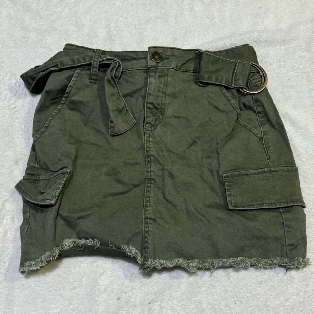 So Jean Skirt, Army Green